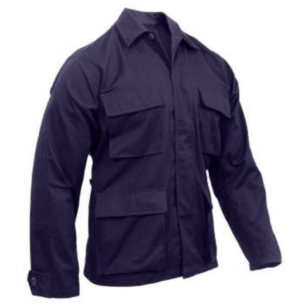 ROTHCO Military Jacket Shirt XS Shacket navy twill NWOT BDU